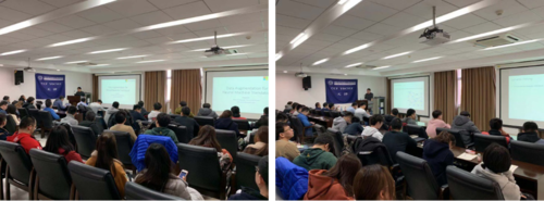 报告会现场